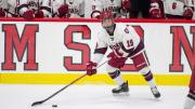 Senior forward Miye D’Oench is Harvard's lead attacker this season, with six goals and 12 points, including two assists Tuesday night against Northeastern. 