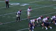 Harvard quarterback Charlie Dean surveying the Penn defense, on his way to one of the best days in Harvard quarterback history.