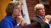 President Drew Faust and Senior Fellow Robert Reischauer discuss the changes in the Corporation's membership, operations, and focus on December 5.
