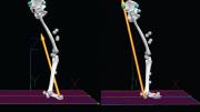 A comparison of barefoot runners shows that the magnitude and direction of impact in a forefoot strike originates under the ball of the foot, rather than under the heel, and involves much less force.