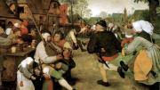 <i>Peasant Kermis,</i> an outdoor festival, by Pieter Bruegel (c. 1567-1568), from the Kunsthistoriches Museum, Vienna