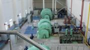 A small hydroelectric plant on a canal at Gandaf provides much-needed electricity for a region of Pakistan. These turbines generate power,… 