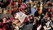 With a 32-yard interception return in the fourth quarter, captain and linebacker Alex Gedeon scored Harvard’s final touchdown of The Game.
