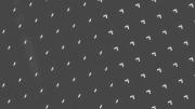 This high-resolution image shows the boundary line between two differently-shaped antennae patterns on the surface of the flat lens.
