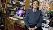 Ted Kaptchuk in his home office in Cambridge