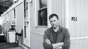 Matthew Desmond at the Milwaukee trailer park where he lived while conducting fieldwork for his doctoral dissertation.