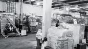 The Milwaukee warehouse of Eagle Moving and Storage Company, where evicted renters can pay to store their belongings.