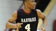 Zena Edosomwan scored several baskets in the paint, helping Harvard to establish an interior presence and remain within striking distance of the Terriers early on.