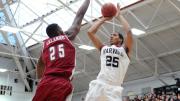 Senior Kenyatta Smith anchored the Harvard front court, with 11 points in his highest scoring output of the season.
