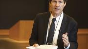 Professor Sunstein in his Harvard milieu, teaching administrative law