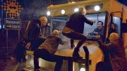 Infected vampires attack one of the protagonists, Vasily Fet, in "The Strain."
