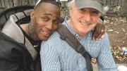 O’Connell with Mundo, whom he has known for 15 years