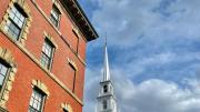 Memorial Church in Harvard Yard