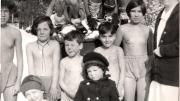 Year-round fresh air and sunlight were seen as curative in the early 1900s. Children at tuberculosis sanatoriums, including Wallum Lake (shown here), were sent outside barely clothed, even in winter.