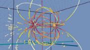 Virtual reality -- once a novelty confined to cybercafes -- can be a powerful tool, when used properly, for teaching Newtonian dynamics and mechanics to fifth- and sixth- graders or helping high-school students learn about electrostatic fields like the one on this page -- a dipole shown with test charge traces and field lines. Faculty members at the Graduate School of Education are finding exciting new ways of harnessing technology for pedagogic purposes.