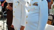 Photograph by Harvard Magazine/Seamus Flory May 26, 2010 - ROTC commissioning