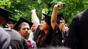 Photograph by Harvard Magazine/VL May 27, 2010 - Commencement Day joy