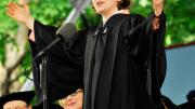Mary Anne Marks ’10 delivers the Latin Oration.