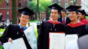 Photograph by Harvard Magazine/JBW May 27, 2010 - Afternoon Exercises