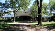 May 26, 2009: A tent to protect dignitaries from inclement weather went up in Tercentenary Theatre.