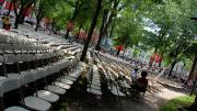 June 2, 2009: The pre-Commencement scene in Tercentenary Theatre