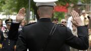 June 3, 2009: ROTC commissioning ceremony