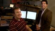 Tyler Moore, left, with Allan Friedman, a postdoctoral fellow at the Center for Research on Computation and Society