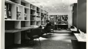 Courtesy of Harvard University Display Room The display room, 1966