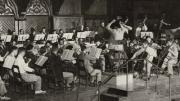 An HRO rehearsal in the early 1950s.