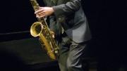 Saxophonist Joshua Redman ’91 and an ensemble of Harvard sidemen closed the concert with Redman s rousing