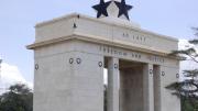 Independence Arch celebrates Ghana's independence and freedom.