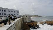 The view of the guns at Cape Coast Castle was the last sight slaves saw of the coastline before departing for the New World.