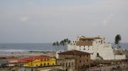 A view of the town of Elmina
