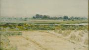 “Landscape (Wheatfields)” by Jean Charles Cazin