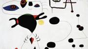 Joan Mir&oacute;&rsquo;s 1945 <em>Woman in the Night</em> is another work included in Pulitzer&rsquo;s gift.