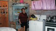Rosa Estrella Ortega Roa has big plans for the unit where she lives with her two-year-old grandson. Although the walls and ceiling of her kitchen are still unfinished... [click the images below for more]