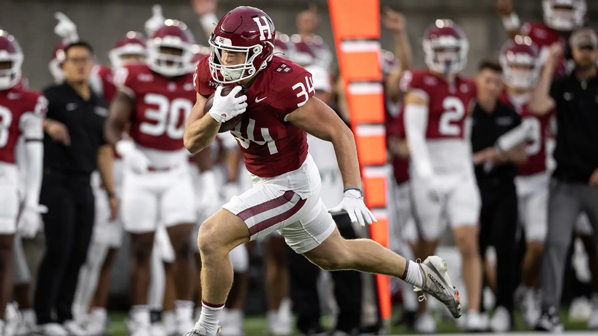Harvard Football: Harvard 41, Brown 7 | Harvard Magazine