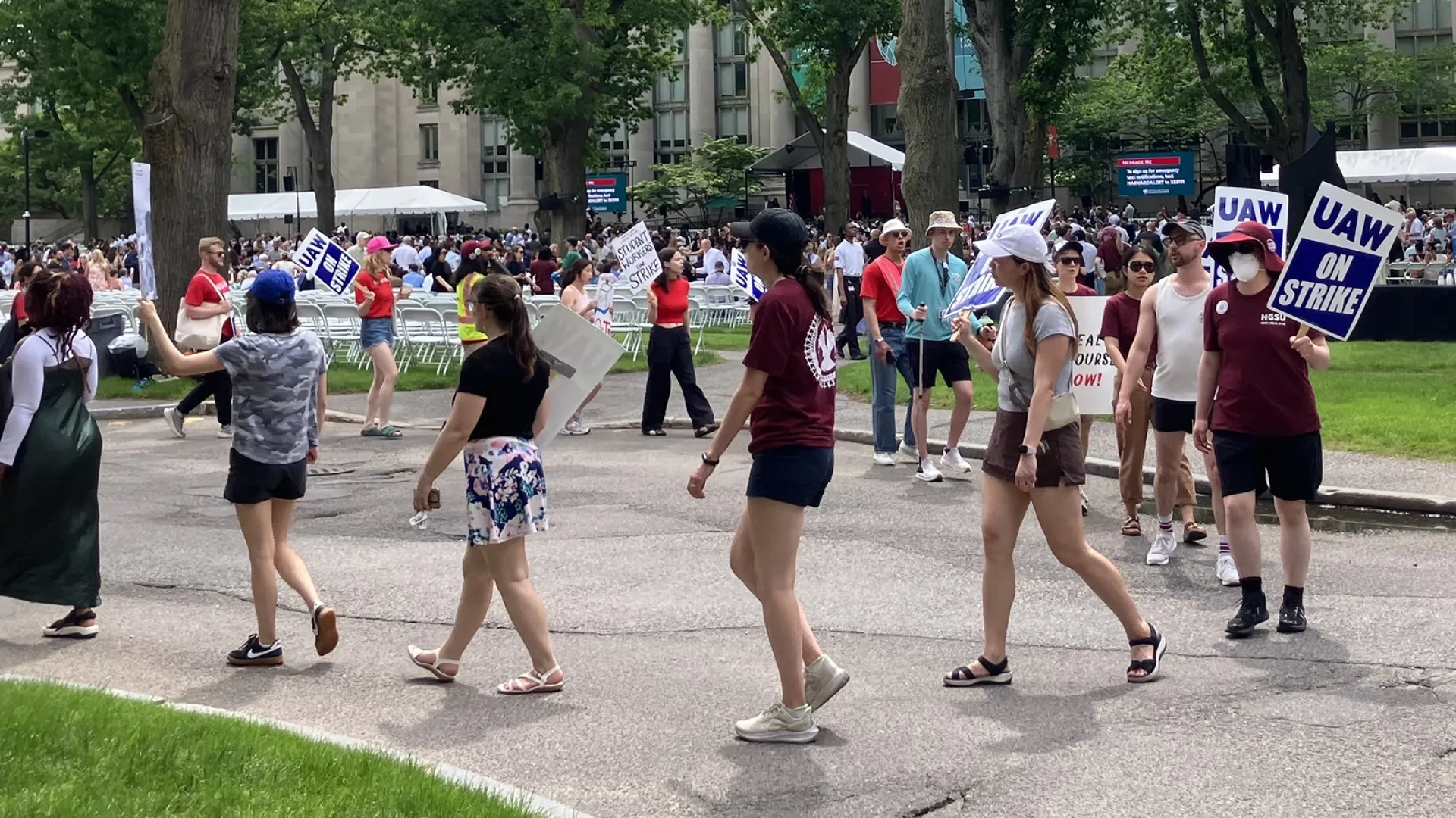 Law School Class Day Carries On Without Michelle Wu