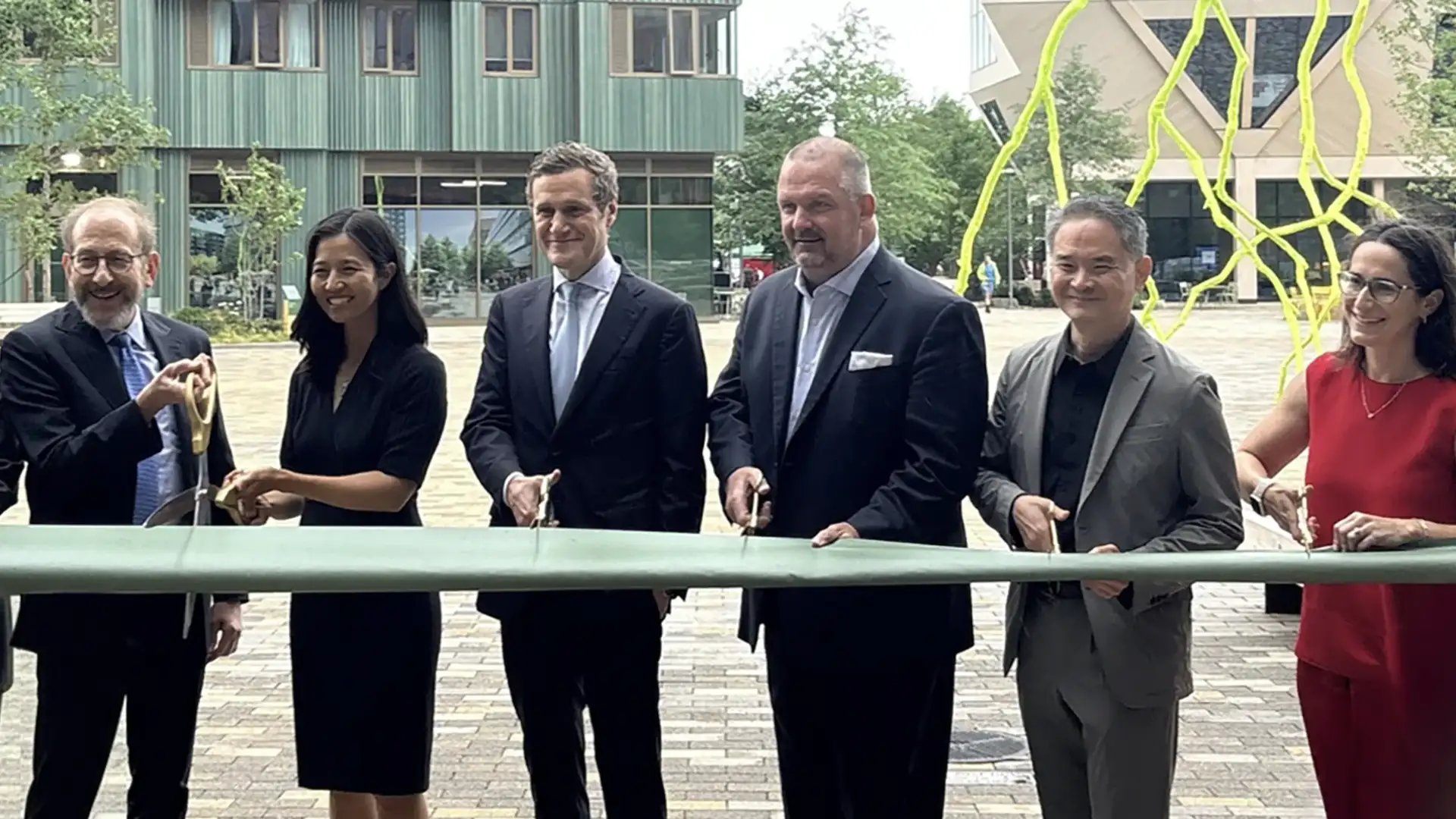 Harvard and City Leaders Celebrate ERC Opening