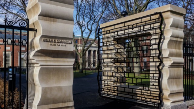 Solomon Gate in an open position.