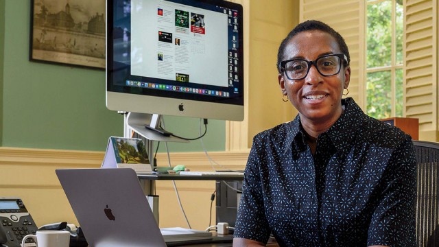 Photograph of Faculty of Arts and Sciences dean Claudine Gay