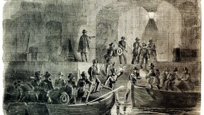 The entry of Major  Anderson’s command into Fort Sumter, as depicted in <i>Harper’s Weekly</i>
