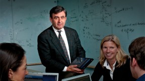 Eric Mazur says learning interests him far more than teaching, and he encourages a shift from "teaching" to "helping students learn."