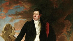 Lafayette became a friend of American artist and inventor Samuel F.B. Morse, who depicted him with Revolutionary icons Washington and Franklin in this 1826 portrait.