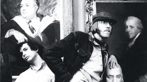 Student occupiers in University Hall, 1969