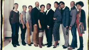 Members of the Dark Room Collective, photographed by Elsa Dorfman in 2013