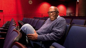 Documentarian Kent Garrett ’63 returned to Harvard last fall for a screening of his work.