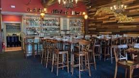 The bar at Gustavo restaurant