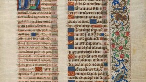 Illuminated manuscript page