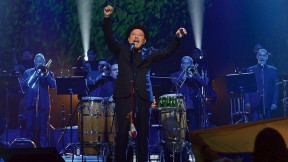 ARTS FIRST honorand Rubén Blades shown performing